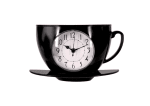 Стенен часовник Чаша - черен