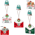 Коледен дървен Плик - Висулка