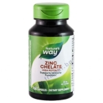 ЦИНК ХЕЛАТ капсули 30 мг * 100 NATURE'S WAY