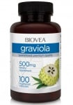 ГРАВИОЛА - повишава имунитета, има силно успокояващо действие - капсули 500 мг. х 100, BIOVEA