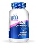ХАЯ ЛАБС DMG /N-ДИМЕТИЛ ГЛИЦИН -  подкрепя множество функции в организма -  капсули 125 мг. х 100, HAYA LABS