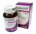 ХИАЛУРО ВИТ - подпомага хидратирането на ставите и изграждането на хрущяла - таблетки 150 мг. х 30, HEALTH AID