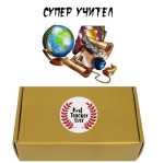 Подаръчен комплект Учител, Будител, Вдъхновител №1 с бележник и чаша