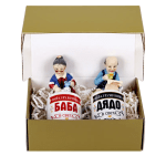 Kомплект Най-страхотните Баба и Дядо в света / две чаши и две фигурки