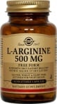 L - АРГИНИН 500 мг. предпазва на сърдечносъдовата система и черния дроб * 50капсули, СОЛГАР