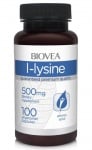 L-ЛИЗИН - подпомага усвояването на калция и изграждането на мускулния протеин - капсули 500 мг. х 100, BIOVEA