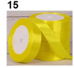 Сатенена лента за декорация - ширина 2 см, ролка 22 метра