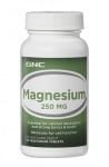 МАГНЕЗИЙ - подпомага сърцето и клетките - таблетки 250 мг. х 90, GNC