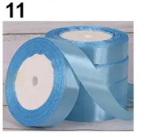 Сатенена лента за декорация - ширина 2 см, ролка 22 метра