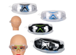 Очила за плуване с UV защита и Anti-Fog покритие и тапи за уши в ПВЦ кутия