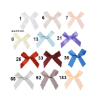 Панделка сатен - широчина 1 см., 24 броя в опаковка