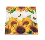 Салфетки "Слънчогледи" /20 броя - двупластови/ 