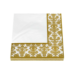 Салфетки /20 броя - двупластови/ - златни