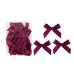 Панделка сатен - широчина 1 см., 24 броя в опаковка