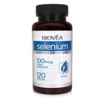 СЕЛЕН - подсилва имунната защита, силен антиоксидант - капсули 100 мкг. х 120, BIOVEA