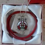 Медальон БУХАЛ с бродиран български мотив от Разград