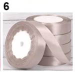 Сатенена лента за декорация - ширина 2 см, ролка 22 метра