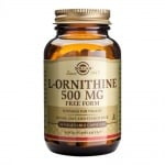 L - ОРНИТИН 500 мг. ускорява зарастването на рани * 50капсули, СОЛГАР