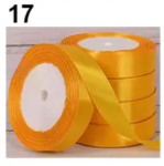 Сатенена лента за декорация - ширина 2 см, ролка 22 метра