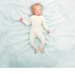 Успокояваща пижамка за бебета 100% памучни нишки - 12 месеца, МУСТЕЛА
