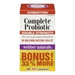 Пълноценен пробиотик - За поддържане на правилно храносмилане и подсилване на имунната система - капслули х 40, WABBER NATURES